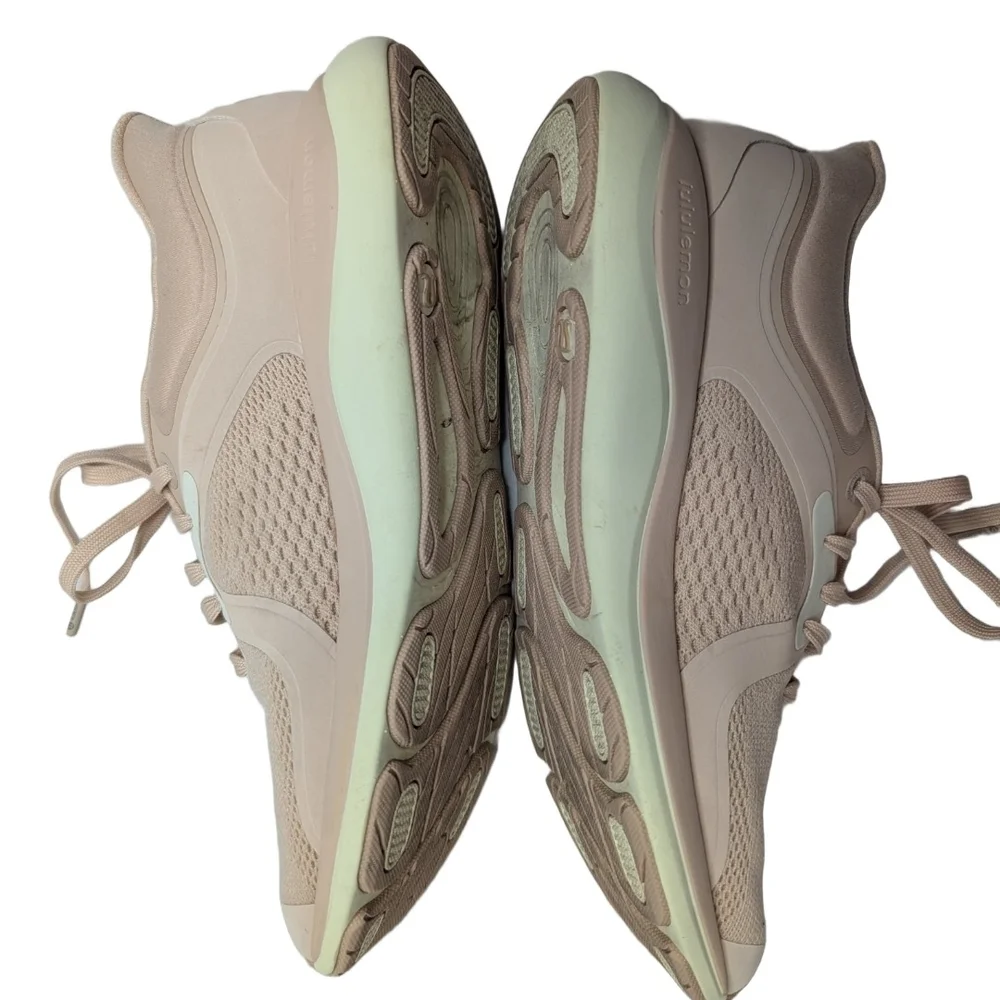 Lululemon Women Chargefeel Workout Low Light Ivory White Sneakers Shoes Size 9 - Picture 4 of 8